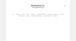 Desktop Screenshot of birdsallgarden.com